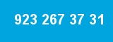 923 267 37 31 923 267 37 31